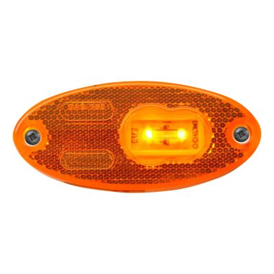WAS Seitenmarkierungsleuchte 308 - LED DC-Kabel 500mm - 2X0.75mm²