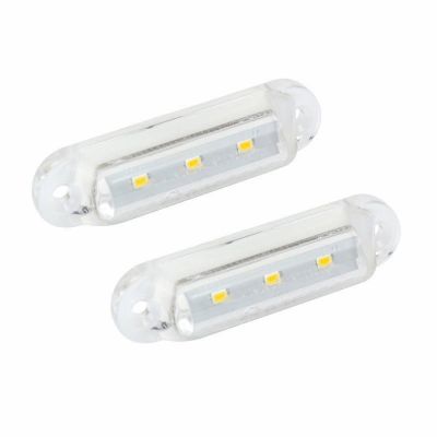 ECCO ESG LED-Markierungsleuchte Weiß 12V (2er-Set)