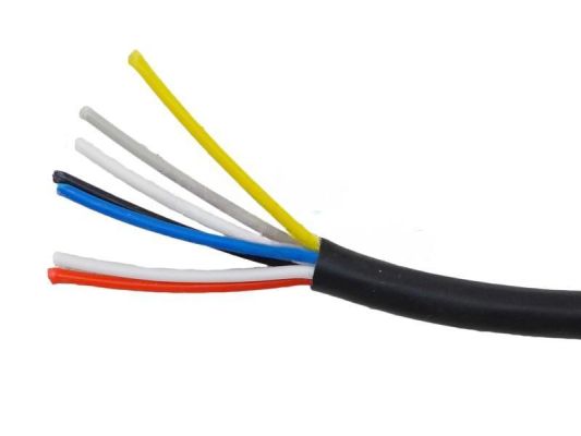 Kabel  3- oder 6-adrig  (PRO METER!!  ROLLE =50M)