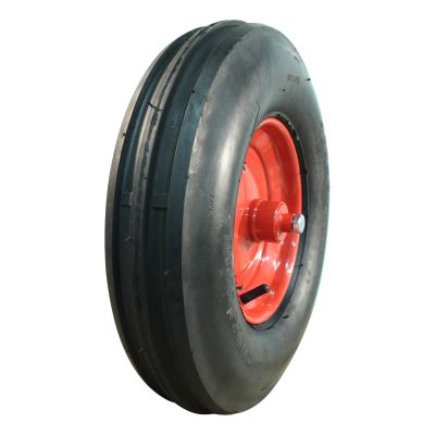 Kings Tire Luftreifen + Rad 4.80/4.00-8 V-8502 4Pr + 2.50Ax8 Et0 Stahl Rot