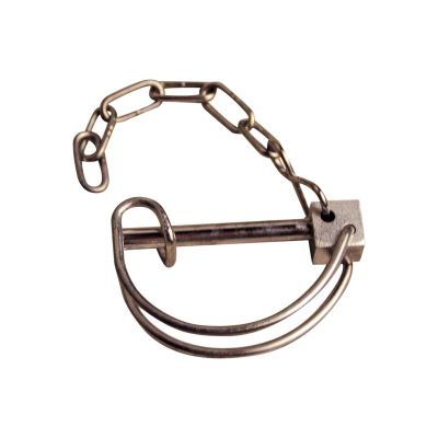 Novio Sicherungsbolzen mit Kette Ø7mm 69mm Edelstahl