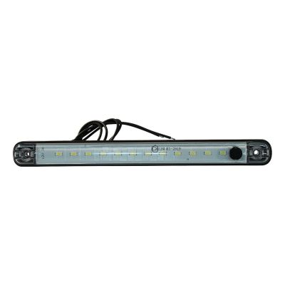 WAS Innenleuchte Lw10 Mit Schalter 238X24.3X12.7 / 20.2 Hellweiß 4000K 39Cm Lgy-S 0.75mm2 12V Dc