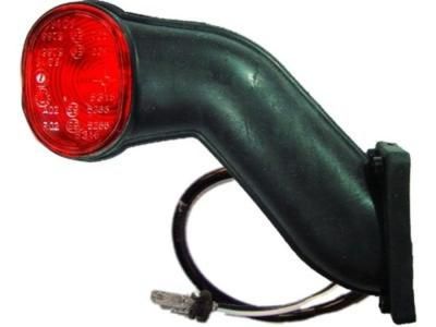 Umrissleuchte für Ecopoint rot/weiß. links. Kabel 0.45 m