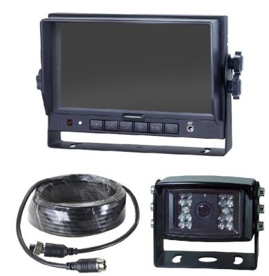Rückfahrkamerasystem 7" Monitor. Kamera. Kabel