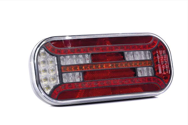 Fristom Rückleuchte Aufbau Bremslicht Dynamischer Blinker IP67 12/24 V CE - Ece-R10 / R7 / R6 / R38 / R23 / R3