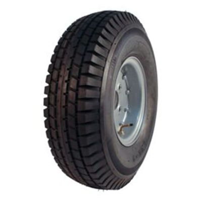 Duro Luftreifen + Rad 5.00-8 Hf-223 6Pr + 3.00D-8 Et0 94/140/5 101 A3 Stahl, Grau