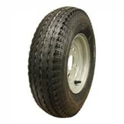 BKT Luftreifen + Rad 18X8.50-10 Lg-306 4Pr 6.00Ix10H2 Et-4 60/100/4 A3 Stahl Grau