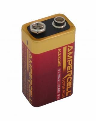 Ampercell Batterie 9 V Block Longlife