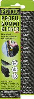 Petec Profilgummikleber auf SB-Karte. 70 ml