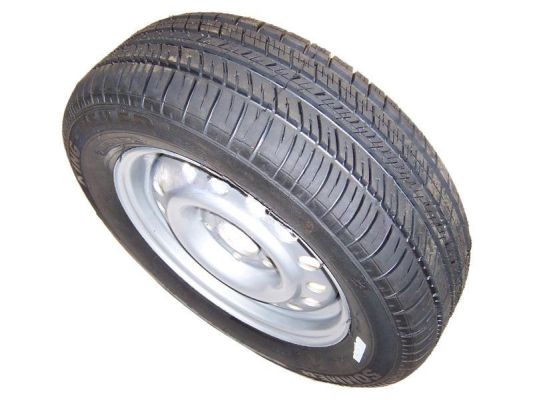 15" Anhänger Kompletrad 195/65R15 mit "remould Reifen" / 6J / 112*5 / ET30 / 615 kg