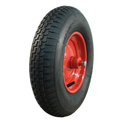 Kings Tire Luftreifen + Rad 4.80/4.00-8 V-6635 4Pr + 2.50Ax8 Et0 Stahl Rot