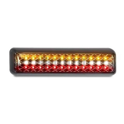LED Autolamps Heckleuchte geeignet für links und rechts 40Cm Kabel 200 X 50 X 28mm Aufbau Bremslicht Blinker Rückfahrlicht Rear La