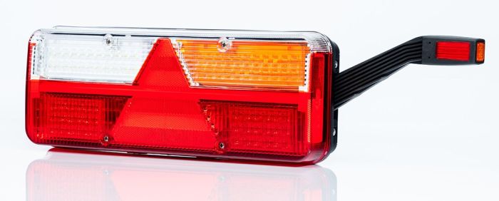 Fristom LED-Rückleuchte 7 PIN's AMP Connector 9/36V Lavaflow
