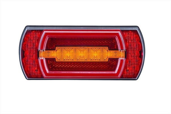 Horpol LED-Neon-Rückleuchte inkl. Nebelschlussleuchte 12V 1M. Kabel H+V Montage