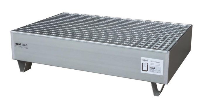 Auffangwanne für 2x 200L Fässer. 1200 x 800 x 325 mm