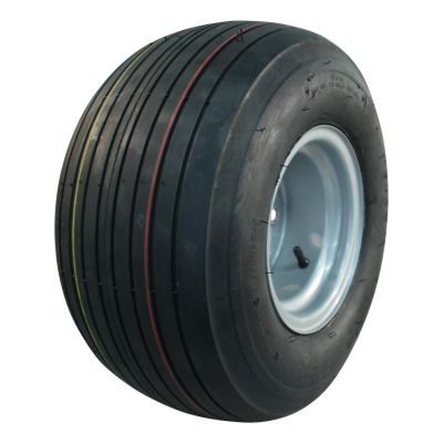 Duro Luftreifen + Rad 18X9.50-8 Hf-217 4Pr + 7.00Bx8H2 Et0 60/100/4 A3 Stahl Grau