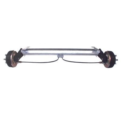 AL-KO 1350 kg B-1200-6 Euro Compact BASIC Torsionsachsen | Radbremse 2051 | 112*5 | Versch. Auflagemaße