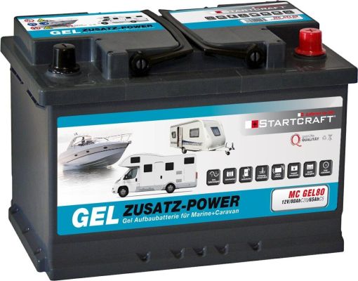 AGM-Batterie 12V/80Ah C20 353X175X190