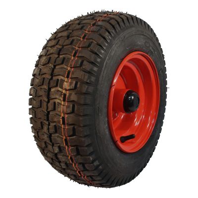 Kings Tire Luftreifen + Rad 16X6.50-8 V-3502 6Pr + 5.50Bx8H2 Et0 Nl110 A3 Stahl Rot