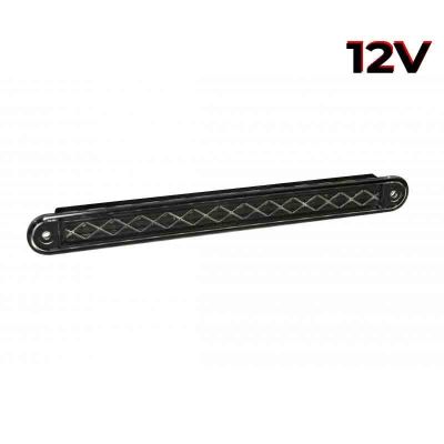 LED Autolamps Rückleuchte Links oder Rechts (Universell) | 40cm Kabel | 237 x 25 x 16 mm | Einbau | Bremslicht Blinker Rücklicht | IP67 | 24 V | CE, ECE-R10 / R7 / R6
