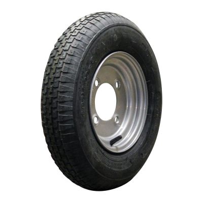 Kings Tire Luftreifen + Rad 4.80/4.00-8 V-6635 4Pr + 2.50Ax8H2 Et0 Stahl Grau