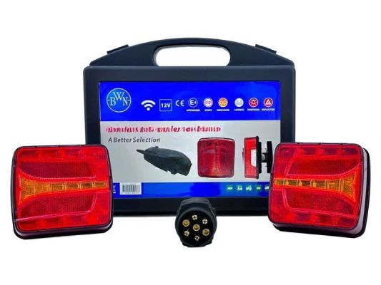 BWN Anhängerbeleuchtung kabelloses Set 12V