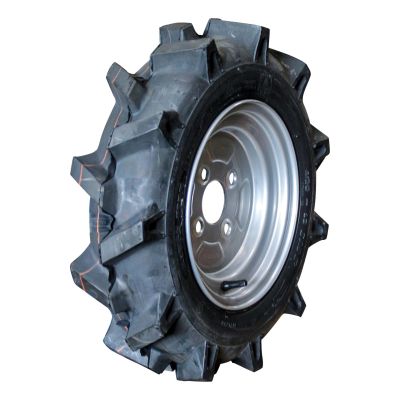 Kings Tire Luftreifen + Rad 4.00-10 V-8816 4Pr + 3.50Bx10H2 Et0 60/100/4 49 A3 Stahl Grau