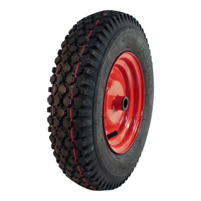 Kings Tire Luftreifen + Rad 4.80/4.00-8 V-6602 6PR ET0 70 N Stahl Rot