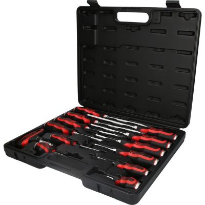 Schlagkappen-Schraubendrehersatz. 13-teilig. Ergotorque Max