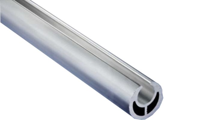 Aluminium-Rundprofil Länge 3300 mm Ø 27 mm