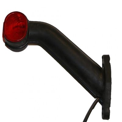 Aspock Superpoint II Pendel-Begrenzungsleuchten + 0.86 M Kabel | weiß-rot-orange Glas