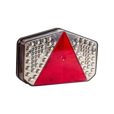 Radex LED-Rückleuchte 7601 - Zentraler 6-poliger Steckanschluss