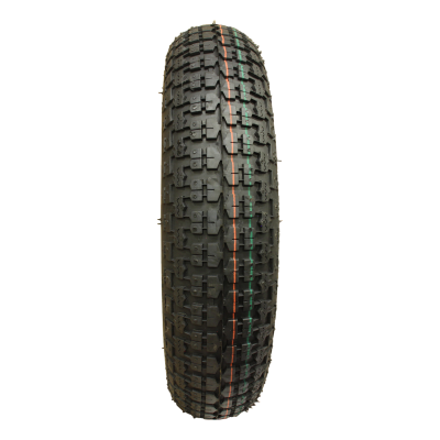 Kings Tire Luftreifen + Rad 3.50-8 V-9128 4Pr + 2.50Ax8H2 Et0 Nl75 46 N Stahl Silbergrau