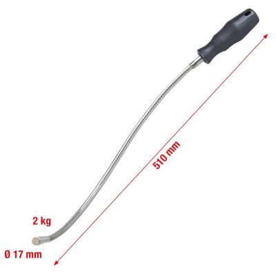 Flexibler Magnethalter. 510mm ØKopf 17mm