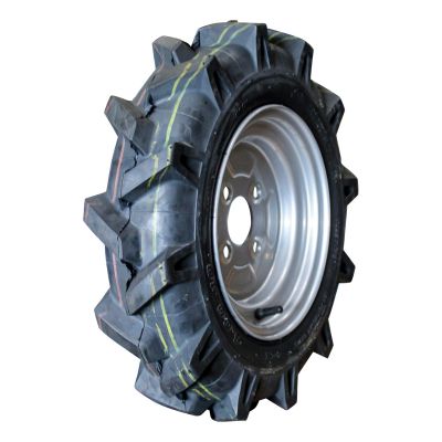 Kings Tire Luftreifen + Rad 4.50-10 V-8803 4Pr + 3.50Bx10H2 Et0 60/100/4 Stahl Grau