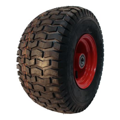 Kings Tire Luftreifen + Rad 18X9.50-8 V-3502 + 7.00Bx8H2 Et0 Nl150 A3 Stahl Rot