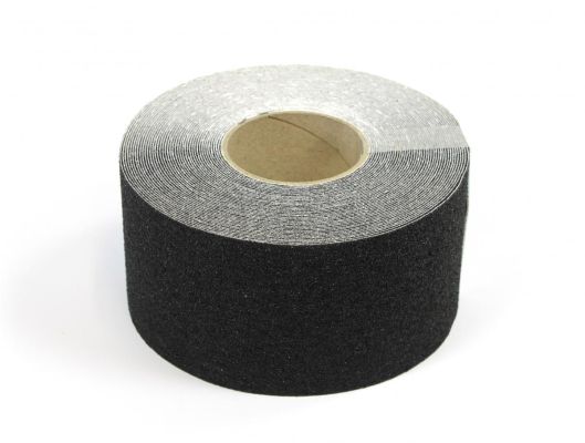 Antirutschbelag, selbstklebend schwarz, Rolle 10 m x 100 mm