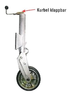 AL-KO Schwerlast-Stützräder (halbautomatisch)