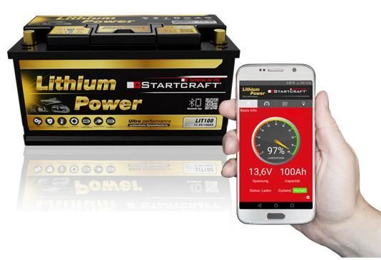 Batterie 12,8 V / 100 Ah L 353 X B 175 X H 190