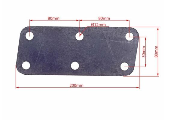 Stoßdämpferhalter P.F. Anssems SX-Serie