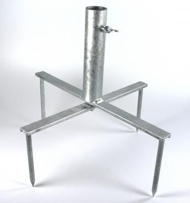 Sonnenschirmständer für Rohrdurchmesser. Bis 37 mm
