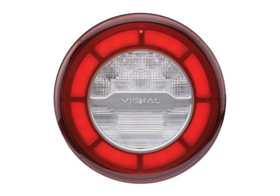 Vignal LED Rück-/Nebelschluss-/Rückfahrleuchte 24V eingeb. 4P Amp Steckverbinder Mcp