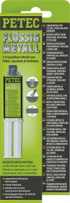 Petec Flüssigmetall. SB-Karte 25 ml