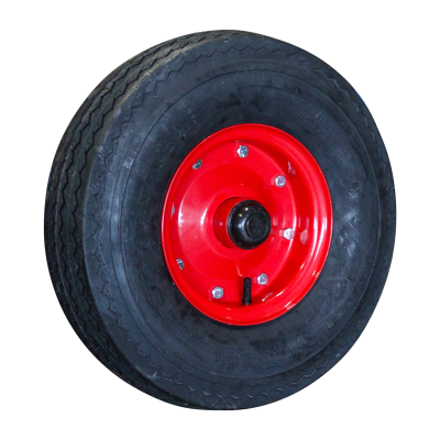 Kings Tire Luftreifen + Rad 5.70-8 (146/91-8) KT-701 6PR + 3.00D-8 ET0 77 M Stahl Rot