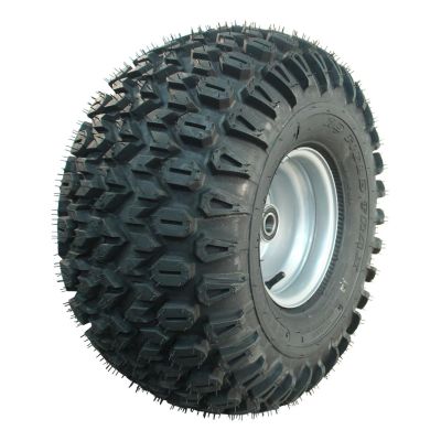 Carlisle Luftreifen + Rad 22.5X10-8 (255/75-8) Hd Field Trax 3Pr + 7.00Ax8H2 Et0 Nl90 45 F Stahl Grau