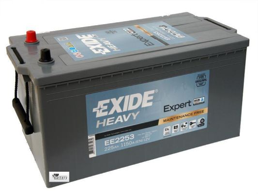 Exide Batterie. SHD/HVR Ausführung 12 V. 225 Ah