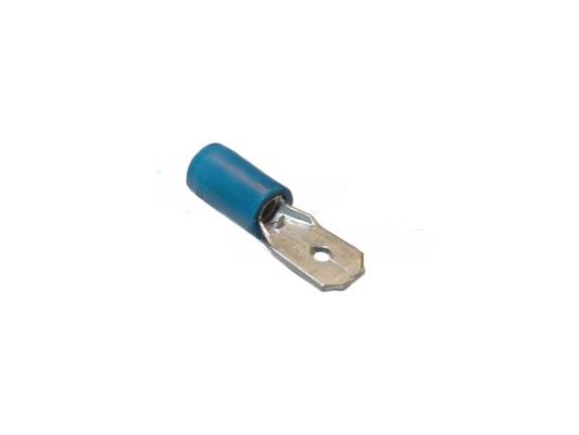 Kabelschuh 740 Blau Flachstecker | 100 Stück