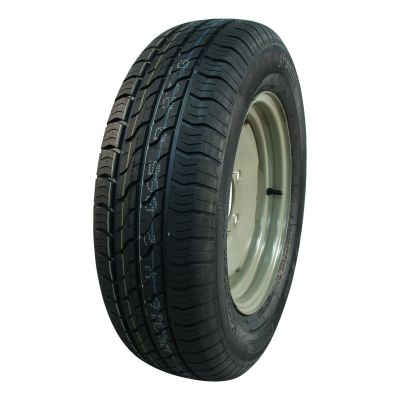 GT Radial Luftreifen + Rad 195/70 R14 Xl Kargomax St-4000 M+S + 5Jx14H2 Et0 94/140/5 96 N Stahl Grau