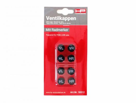 Ventilkappensatz 8 Stück.