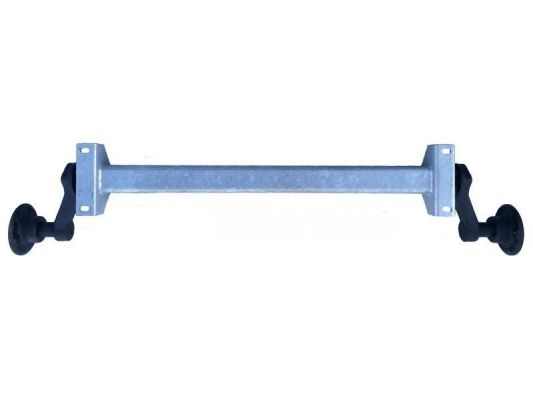 Schlegl 1400 kg Ungebremste Torsionsachse VK80 / Diverse Auflagemaße: 1000-1800mm